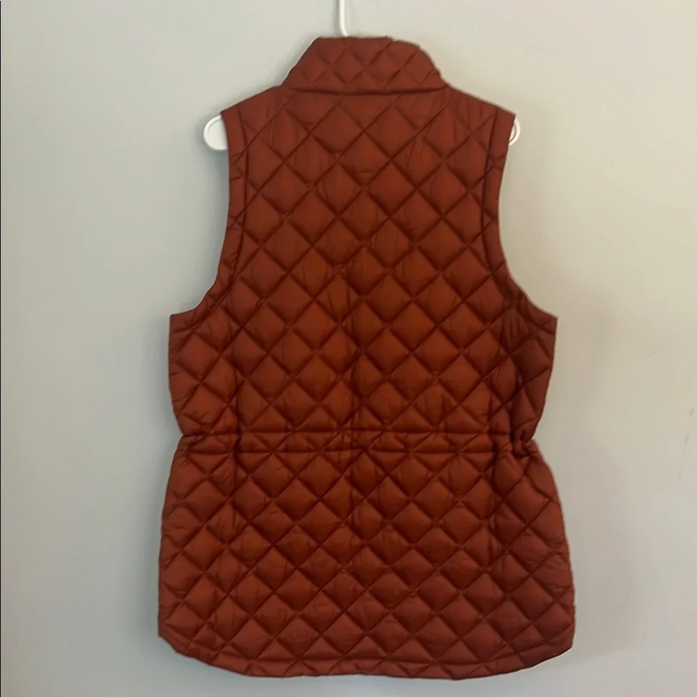 Athleta Whisper Featherless Vest Sequoia Brown - Picture 9 of 10